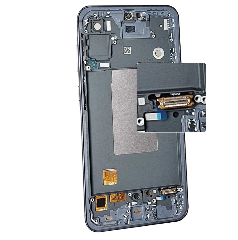 High Quality Replacement Inner Screen Compatible With SAM A56 FULL WITH FRAME OLED - Generic - Image 3